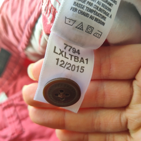 Aeropostale Mens Flat Front Casual Outdoor Short Size 28 Washed Out Distressed - Picture 3 of 11